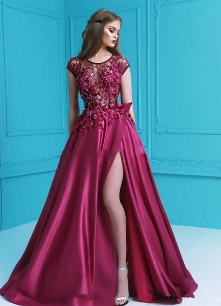 Wine Occasion Long  Maxi Gowns Party Dress