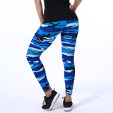 High Elastic Skinny Camouflage Legging