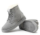 Suede Ankle Snow Warm Fur Plush Insole Boot