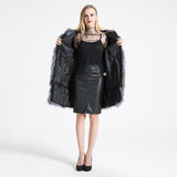 Natural Fur Winter Long Detachable Warm Thick Real Fox Fur Parka