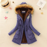 Elegant Thickening Cotton Winter Outwear Parka