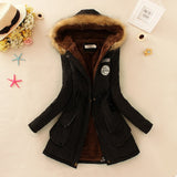 Elegant Thickening Cotton Winter Outwear Parka