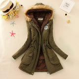 Elegant Thickening Cotton Winter Outwear Parka