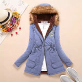 Elegant Thickening Cotton Winter Outwear Parka