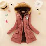 Elegant Thickening Cotton Winter Outwear Parka