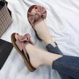 Flip Flops Bow tie Flat Slipper