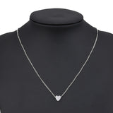 Clavicle Chain Necklaces Sequins Love Heart Necklaces & Pendant