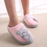 Cat Home Soft Winter Warm Slippers