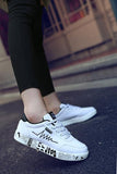 Vulcanized Lace-up Breathable Walking Canvas Sneaker