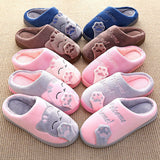 Cat Home Soft Winter Warm Slippers