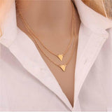 Personality Circle Lariat Pendant Gold Color High Quality Choker Necklace