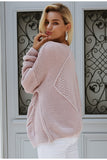 Elegant Warm Winter Twist Knitted Sweater Casual Cardigans