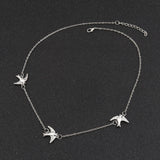 Clavicle Chain Birds Choker Necklaces & Pendant