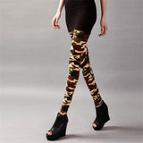 High Elastic Skinny Camouflage Legging