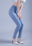 Push Up Pencil Vintage High Waist Stretch Skinny Jean