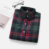 Long Sleeve Shirts Flannel Plaid Shirt