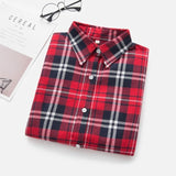 Long Sleeve Shirts Flannel Plaid Shirt