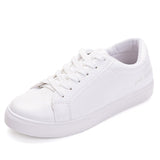 Vulcanize White Platform Casual Shoes