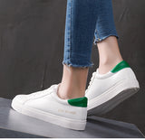 Vulcanize White Platform Casual Shoes