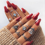 Bohemia Antique Multi Design Rings