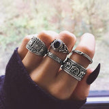 Bohemia Antique Multi Design Rings