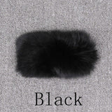 Elegant Winter Thick Real Fox Fur Long Sleeve Parka