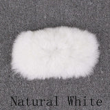 Elegant Winter Thick Real Fox Fur Long Sleeve Parka