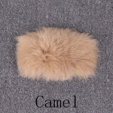 Elegant Winter Thick Real Fox Fur Long Sleeve Parka