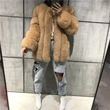 Real Fur Coat Natural Fur
