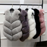 Faux Fur Winter Waist Fur Vest