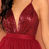Sexy Party Backless Sequin Party Club Dress