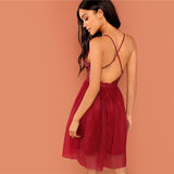 Sexy Party Backless Sequin Party Club Dress