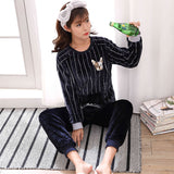 Cute Flannel Warm Winter Sleepwear